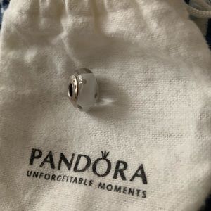 Glass bead Pandora charm